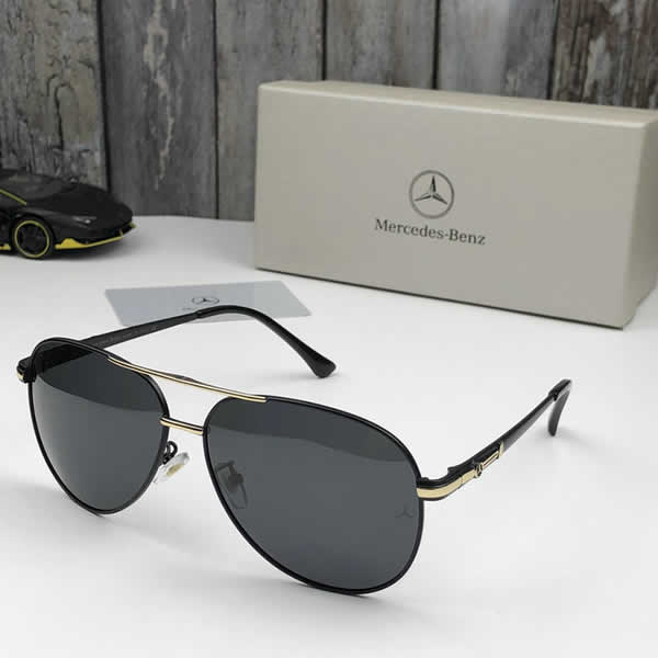 Replica Benz Unisex 100% UV400 Polarised Driving Sun Glasses For Men Polarized Stylish Sunglasses Male 22