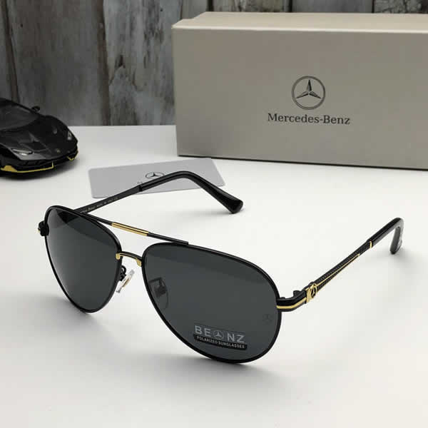 Replica Benz Unisex 100% UV400 Polarised Driving Sun Glasses For Men Polarized Stylish Sunglasses Male 02