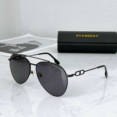 Replica Burberry Classic Aviator Sunglasses for Men Women Driving Sun glasses Polarized Lens 100% UV Blocking 184