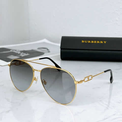 Replica Burberry Classic Aviator Sunglasses for Men Women Driving Sun glasses Polarized Lens 100% UV Blocking 181