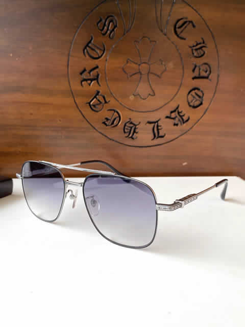 Replica Chrome Hearts Fashion Sunglasses Women Designer Luxury Man Women Cat Eye Sun Glasses Classic Vintage UV400 Outdoor 122