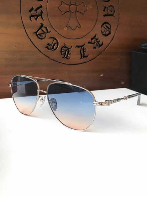 Replica Chrome Hearts Fashion Sunglasses Women Designer Luxury Man Women Cat Eye Sun Glasses Classic Vintage UV400 Outdoor 106