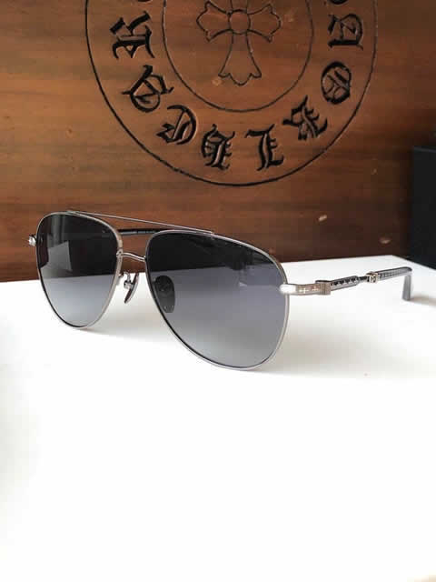Replica Chrome Hearts Fashion Sunglasses Women Designer Luxury Man Women Cat Eye Sun Glasses Classic Vintage UV400 Outdoor 105