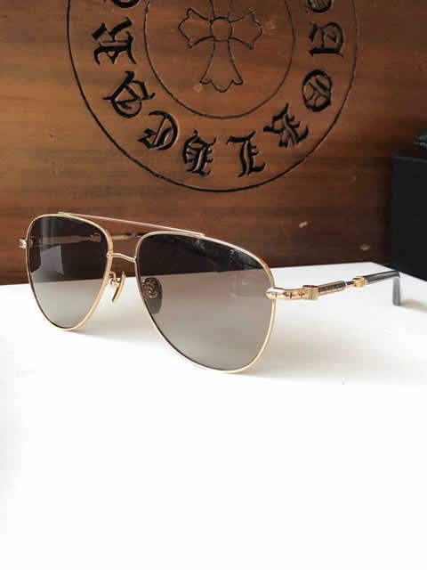 Replica Chrome Hearts Fashion Sunglasses Women Designer Luxury Man Women Cat Eye Sun Glasses Classic Vintage UV400 Outdoor 104