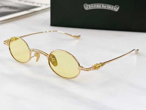 Replica Chrome Hearts Fashion Sunglasses Women Designer Luxury Man Women Cat Eye Sun Glasses Classic Vintage UV400 Outdoor 103