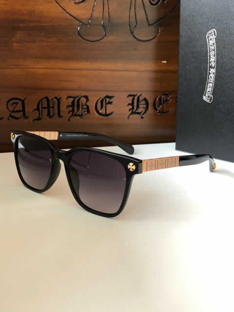 Replica Chrome Hearts Fashion Sunglasses Women Designer Luxury Man Women Cat Eye Sun Glasses Classic Vintage UV400 Outdoor 98