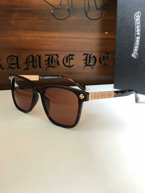 Replica Chrome Hearts Fashion Sunglasses Women Designer Luxury Man Women Cat Eye Sun Glasses Classic Vintage UV400 Outdoor 93