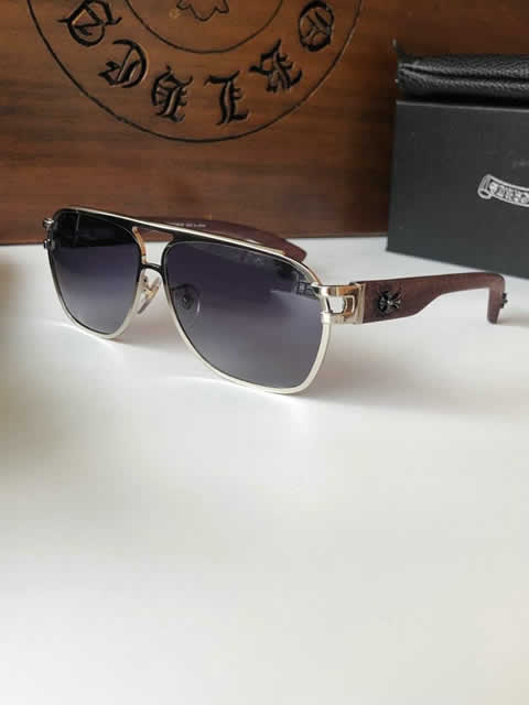 Replica Chrome Hearts Fashion Sunglasses Women Designer Luxury Man Women Cat Eye Sun Glasses Classic Vintage UV400 Outdoor 86