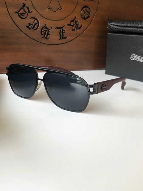 Replica Chrome Hearts Fashion Sunglasses Women Designer Luxury Man Women Cat Eye Sun Glasses Classic Vintage UV400 Outdoor 84