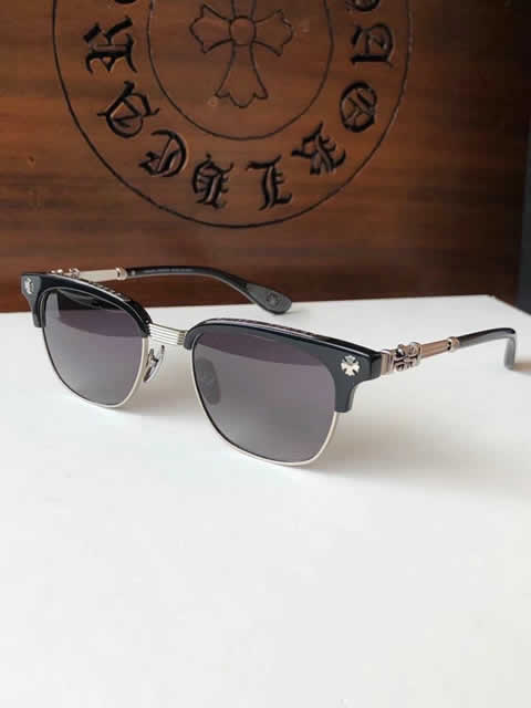 Replica Chrome Hearts Fashion Sunglasses Women Designer Luxury Man Women Cat Eye Sun Glasses Classic Vintage UV400 Outdoor 77
