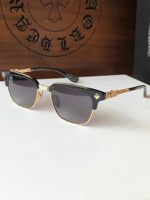 Replica Chrome Hearts Fashion Sunglasses Women Designer Luxury Man Women Cat Eye Sun Glasses Classic Vintage UV400 Outdoor 76