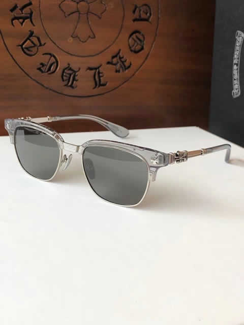 Replica Chrome Hearts Fashion Sunglasses Women Designer Luxury Man Women Cat Eye Sun Glasses Classic Vintage UV400 Outdoor 75