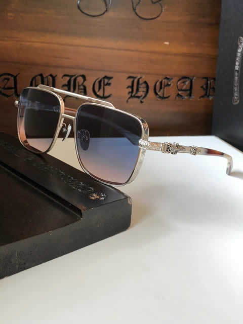 Replica Chrome Hearts Fashion Sunglasses Women Designer Luxury Man Women Cat Eye Sun Glasses Classic Vintage UV400 Outdoor 69