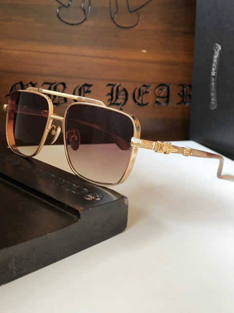 Replica Chrome Hearts Fashion Sunglasses Women Designer Luxury Man Women Cat Eye Sun Glasses Classic Vintage UV400 Outdoor 67
