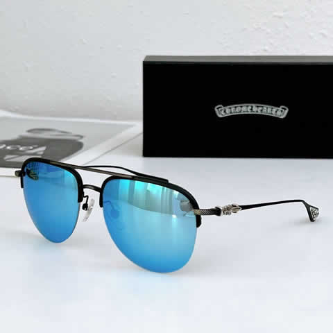 Replica Chrome Hearts Fashion Sunglasses Women Designer Luxury Man Women Cat Eye Sun Glasses Classic Vintage UV400 Outdoor 64