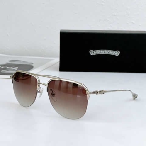Replica Chrome Hearts Fashion Sunglasses Women Designer Luxury Man Women Cat Eye Sun Glasses Classic Vintage UV400 Outdoor 61