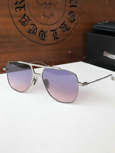 Replica Chrome Hearts Fashion Sunglasses Women Designer Luxury Man Women Cat Eye Sun Glasses Classic Vintage UV400 Outdoor 60