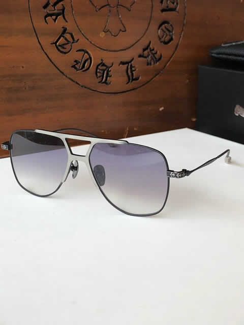 Replica Chrome Hearts Fashion Sunglasses Women Designer Luxury Man Women Cat Eye Sun Glasses Classic Vintage UV400 Outdoor 57