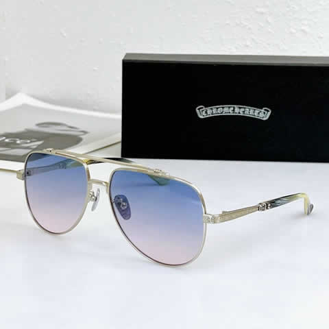 Replica Chrome Hearts Fashion Sunglasses Women Designer Luxury Man Women Cat Eye Sun Glasses Classic Vintage UV400 Outdoor 50