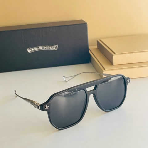 Replica Chrome Hearts Fashion Sunglasses Women Designer Luxury Man Women Cat Eye Sun Glasses Classic Vintage UV400 Outdoor 43