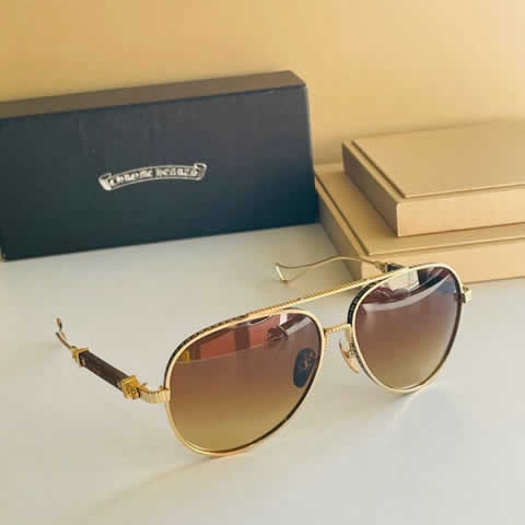 Replica Chrome Hearts Fashion Sunglasses Women Designer Luxury Man Women Cat Eye Sun Glasses Classic Vintage UV400 Outdoor 37