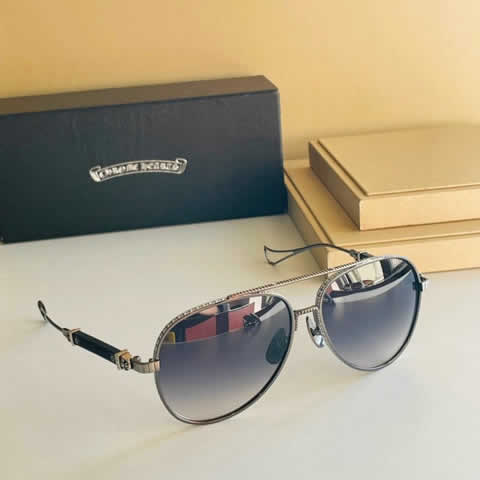 Replica Chrome Hearts Fashion Sunglasses Women Designer Luxury Man Women Cat Eye Sun Glasses Classic Vintage UV400 Outdoor 36
