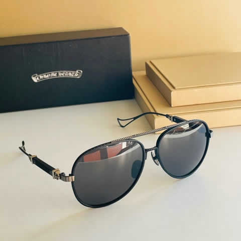 Replica Chrome Hearts Fashion Sunglasses Women Designer Luxury Man Women Cat Eye Sun Glasses Classic Vintage UV400 Outdoor 35