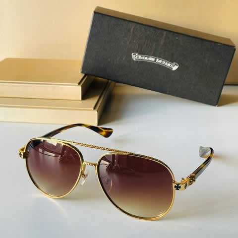 Replica Chrome Hearts Fashion Sunglasses Women Designer Luxury Man Women Cat Eye Sun Glasses Classic Vintage UV400 Outdoor 34