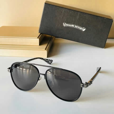 Replica Chrome Hearts Fashion Sunglasses Women Designer Luxury Man Women Cat Eye Sun Glasses Classic Vintage UV400 Outdoor 33