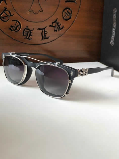 Replica Chrome Hearts Fashion Sunglasses Women Designer Luxury Man Women Cat Eye Sun Glasses Classic Vintage UV400 Outdoor 27