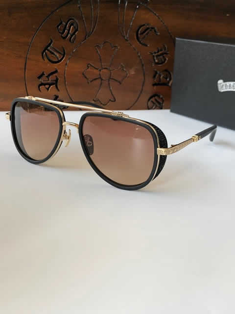 Replica Chrome Hearts Fashion Sunglasses Women Designer Luxury Man Women Cat Eye Sun Glasses Classic Vintage UV400 Outdoor 20
