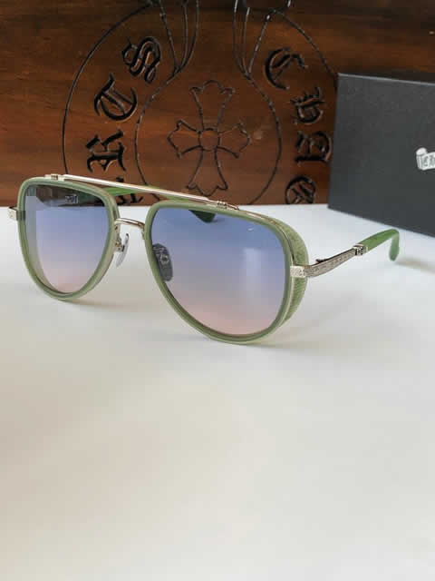 Replica Chrome Hearts Fashion Sunglasses Women Designer Luxury Man Women Cat Eye Sun Glasses Classic Vintage UV400 Outdoor 18
