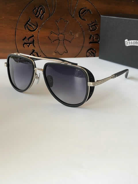 Replica Chrome Hearts Fashion Sunglasses Women Designer Luxury Man Women Cat Eye Sun Glasses Classic Vintage UV400 Outdoor 17