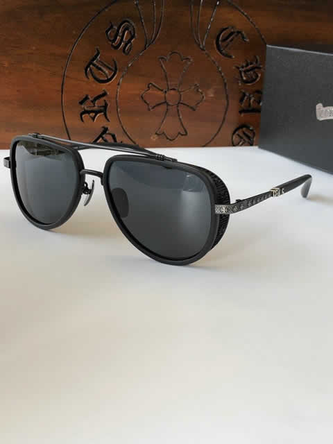 Replica Chrome Hearts Fashion Sunglasses Women Designer Luxury Man Women Cat Eye Sun Glasses Classic Vintage UV400 Outdoor 16