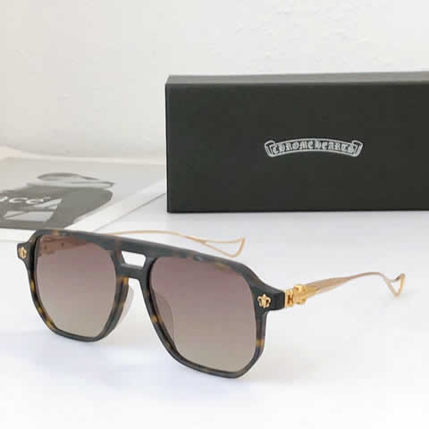 Replica Chrome Hearts Fashion Sunglasses Women Designer Luxury Man Women Cat Eye Sun Glasses Classic Vintage UV400 Outdoor 09