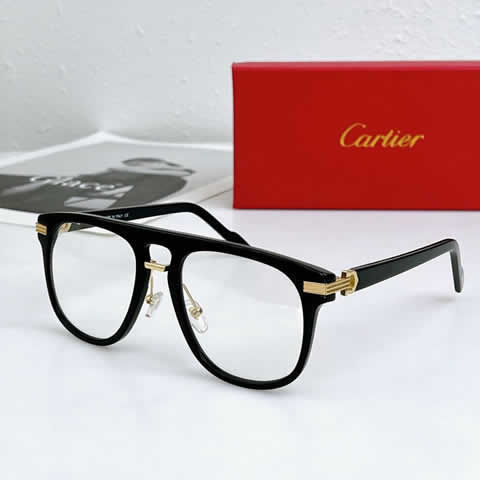 Replica Cartier Sunglasses for Men Women Polarized UV400 Protection Mirrored Lens with Spring Hinges 43