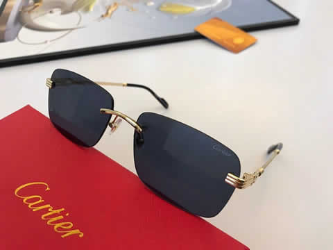 Replica Cartier Sunglasses for Men Women Polarized UV400 Protection Mirrored Lens with Spring Hinges 32