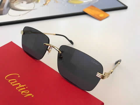 Replica Cartier Sunglasses for Men Women Polarized UV400 Protection Mirrored Lens with Spring Hinges 31