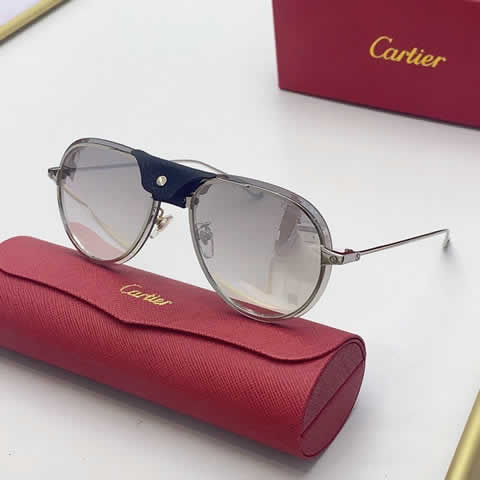 Replica Cartier Sunglasses for Men Women Polarized UV400 Protection Mirrored Lens with Spring Hinges 27