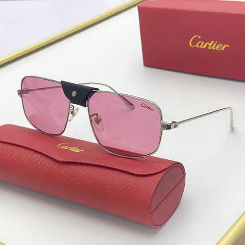 Replica Cartier Sunglasses for Men Women Polarized UV400 Protection Mirrored Lens with Spring Hinges 13