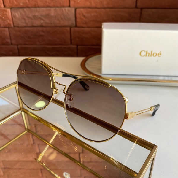Replica Chloe Polarized Sunglasses Men Women Designer Sun Glasses UV Protection 09