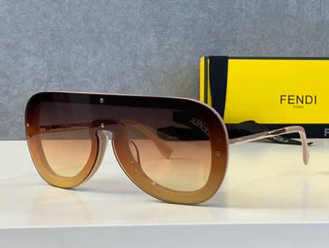 Replica Fendi Fashion Brand Designer Cat Eye Women Sunglasses Oversized Sun Glasses Cat eye Vintage Female Eyewear 111