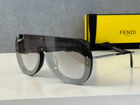 Replica Fendi Fashion Brand Designer Cat Eye Women Sunglasses Oversized Sun Glasses Cat eye Vintage Female Eyewear 108