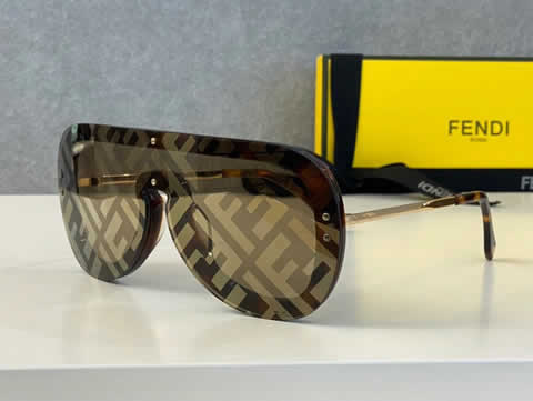Replica Fendi Fashion Brand Designer Cat Eye Women Sunglasses Oversized Sun Glasses Cat eye Vintage Female Eyewear 107