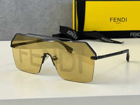 Replica Fendi Fashion Brand Designer Cat Eye Women Sunglasses Oversized Sun Glasses Cat eye Vintage Female Eyewear 105