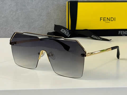 Replica Fendi Fashion Brand Designer Cat Eye Women Sunglasses Oversized Sun Glasses Cat eye Vintage Female Eyewear 104