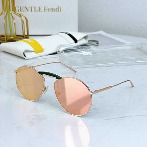 Replica Fendi Fashion Brand Designer Cat Eye Women Sunglasses Oversized Sun Glasses Cat eye Vintage Female Eyewear 20