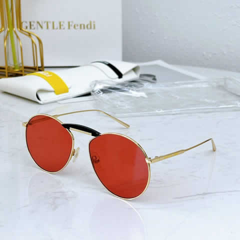 Replica Fendi Fashion Brand Designer Cat Eye Women Sunglasses Oversized Sun Glasses Cat eye Vintage Female Eyewear 19