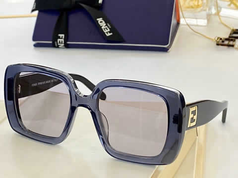 Replica Fendi Fashion Brand Designer Cat Eye Women Sunglasses Oversized Sun Glasses Cat eye Vintage Female Eyewear 10