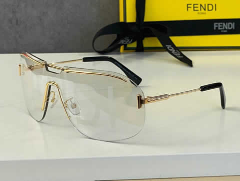 Replica Fendi Fashion Brand Designer Cat Eye Women Sunglasses Oversized Sun Glasses Cat eye Vintage Female Eyewear 02